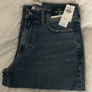 Abercrombie low rise baggy jeans